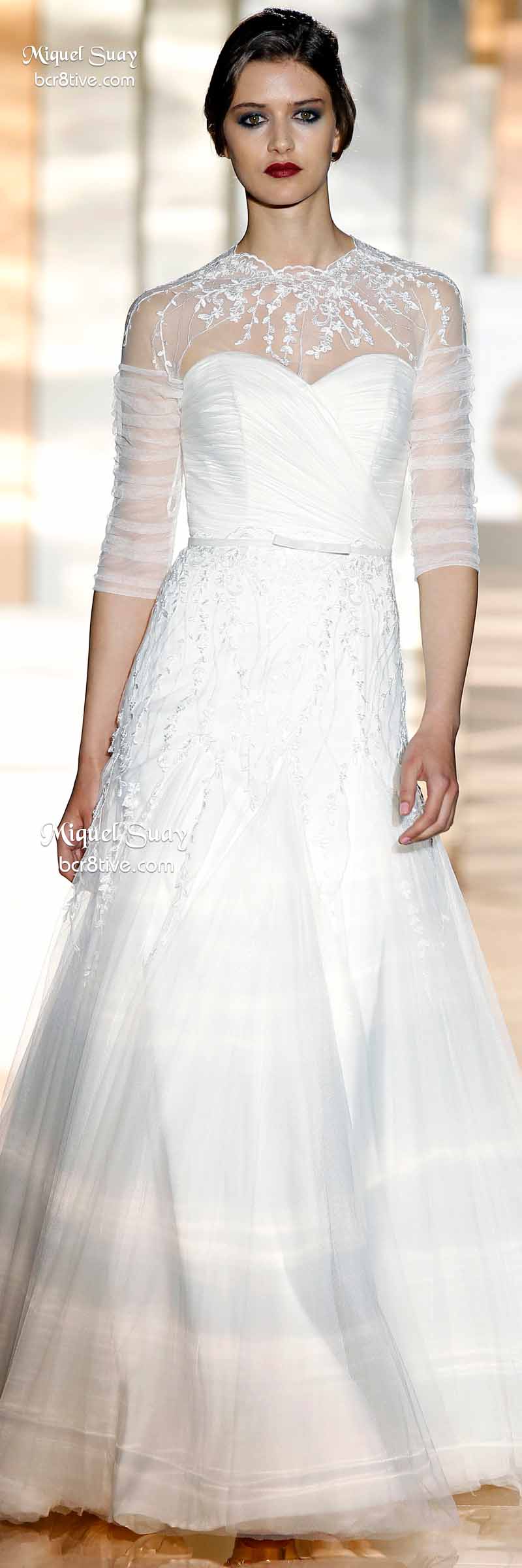 Miquel Suay: Barcelona Bridal Week Spring 2015