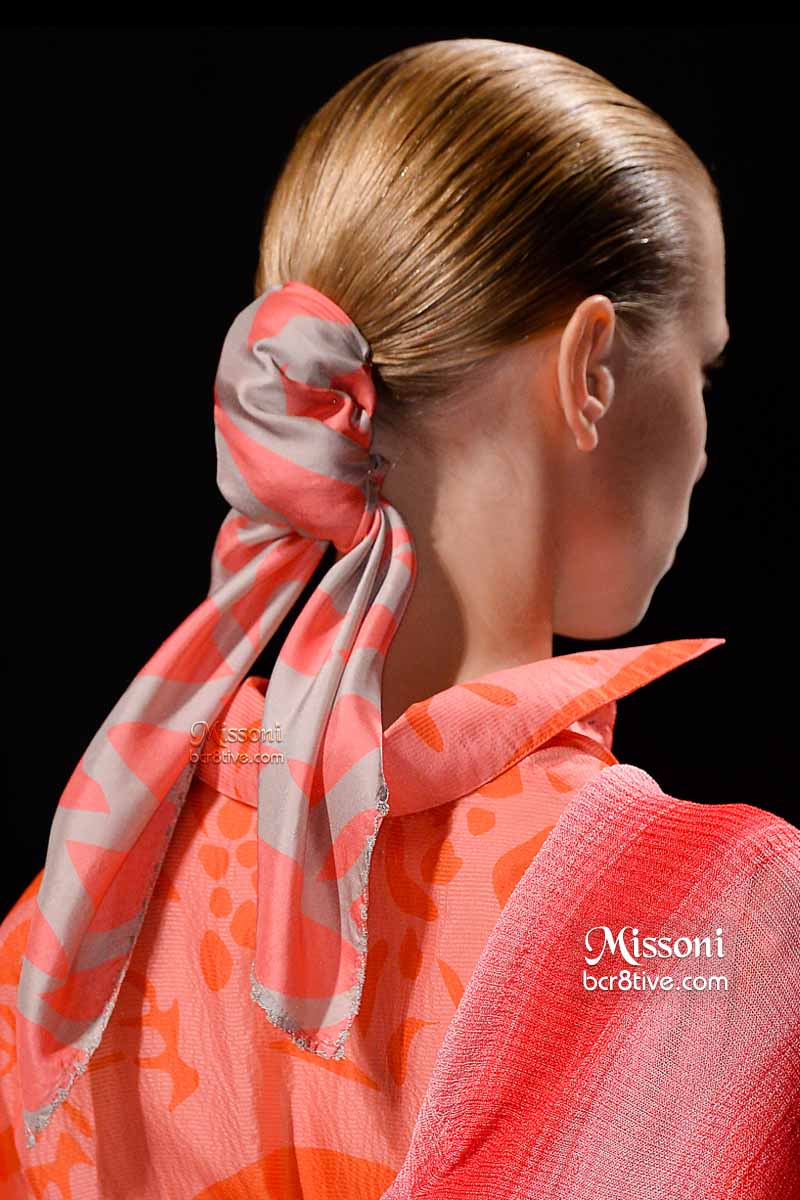 Missoni Spring 2015 - Scarf Hair Tie