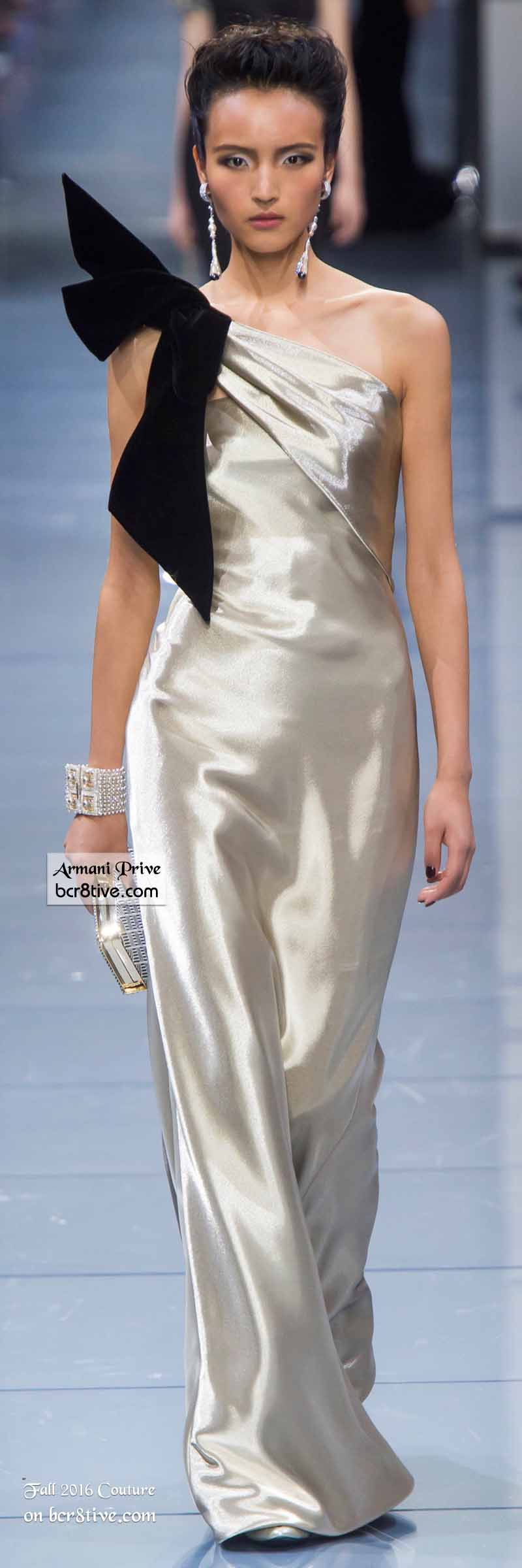 Giorgio Armani Privé - The Best Fall 2016 Haute Couture Fashion