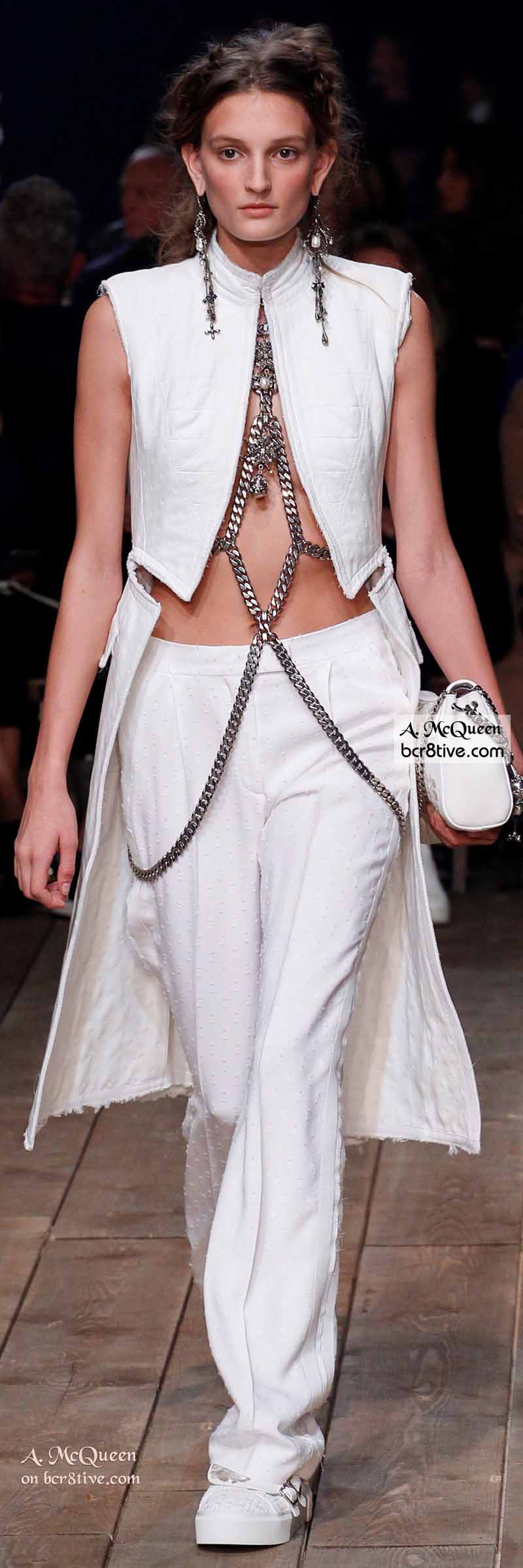 Suit with Body Chains - The Best of Alexander McQueen 2016