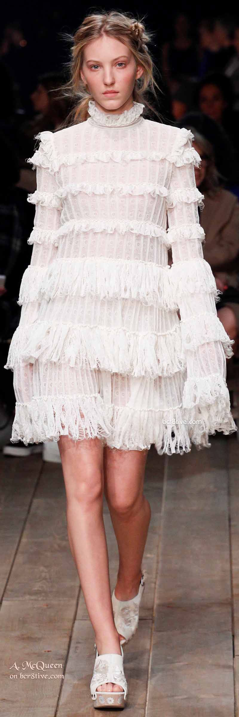 Hoboish Knit Ruffles - The Best of Alexander McQueen 2016