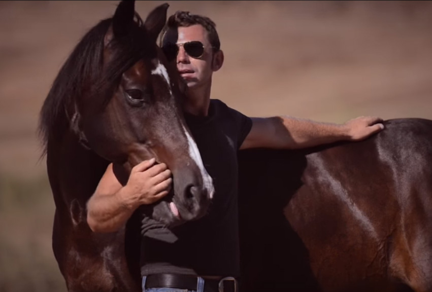 Miron Bococi & his Horse