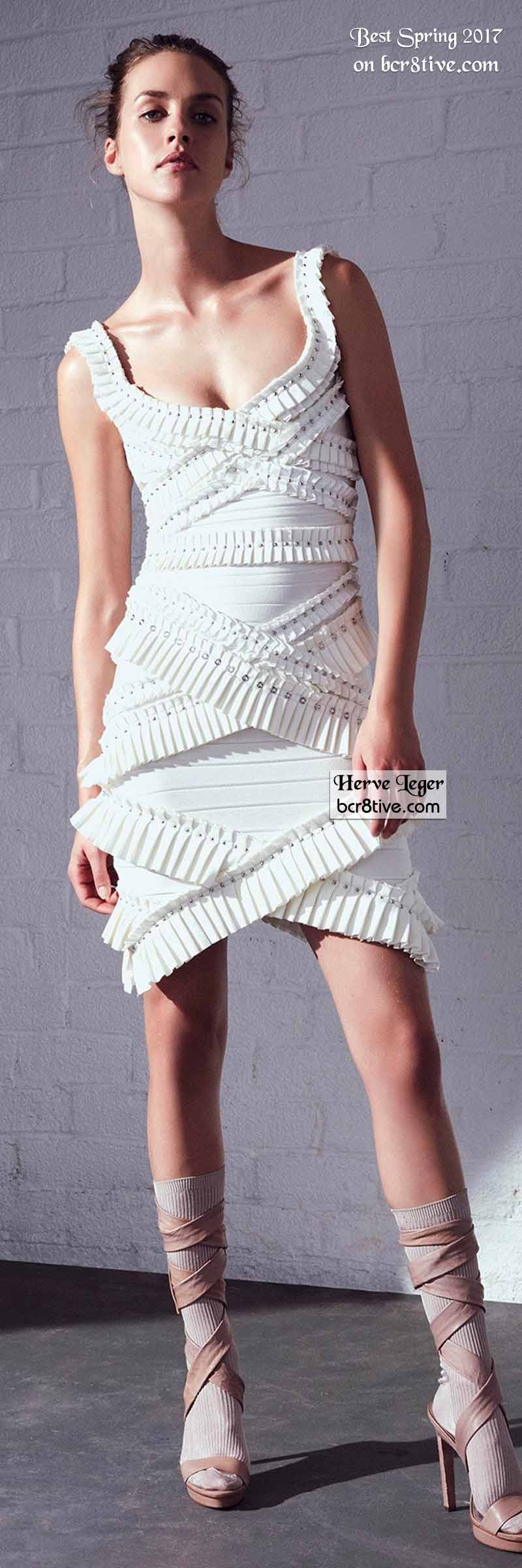 Herve Leger - The Best Looks from New York Fashion Week Spring 2017