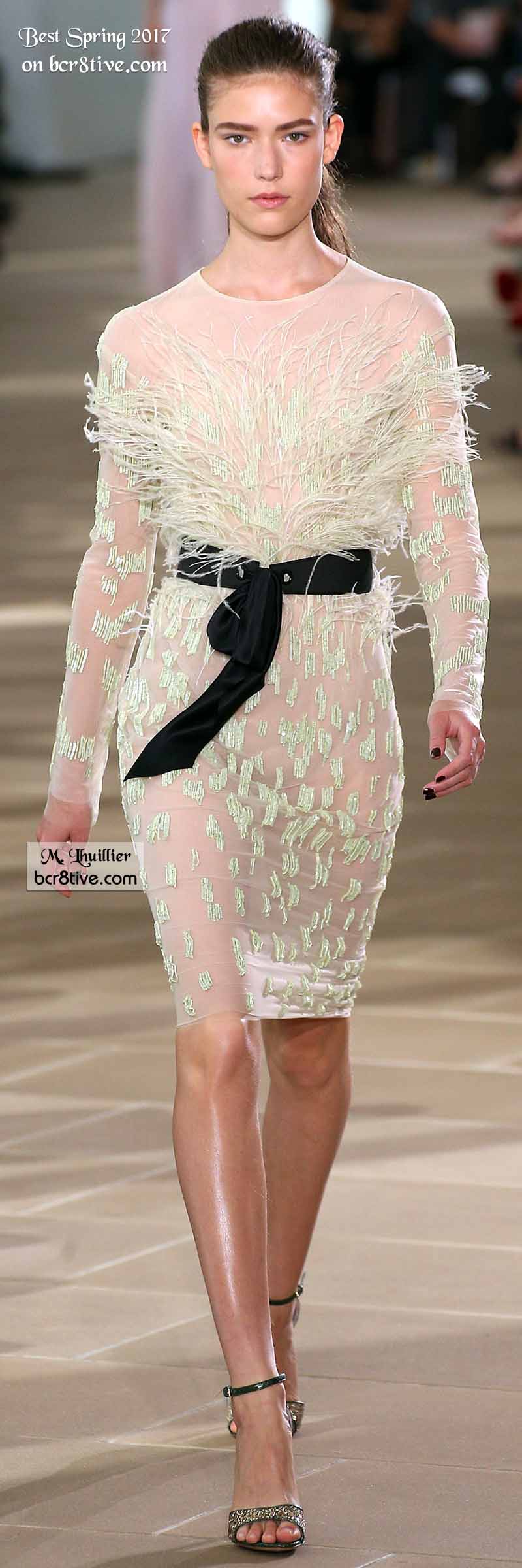 Monique Lhuillier - The Best Looks from New York Fashion Week Spring 2017