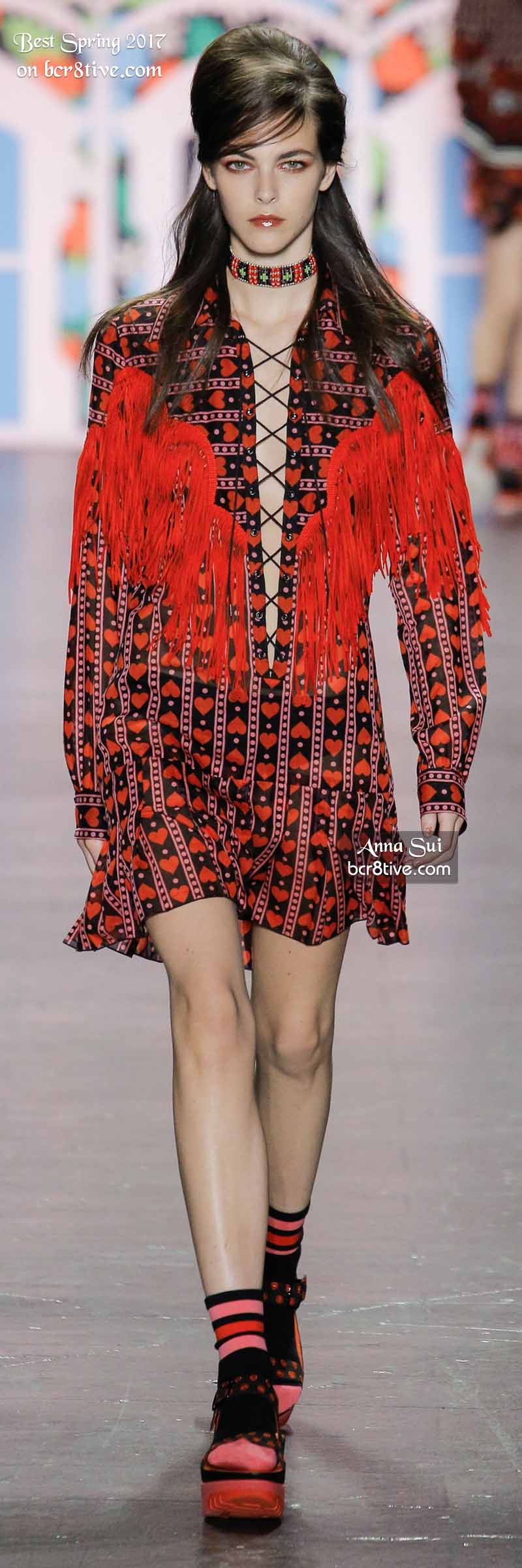 Anna Sui - The Best Looks from New York Fashion Week Spring 2017