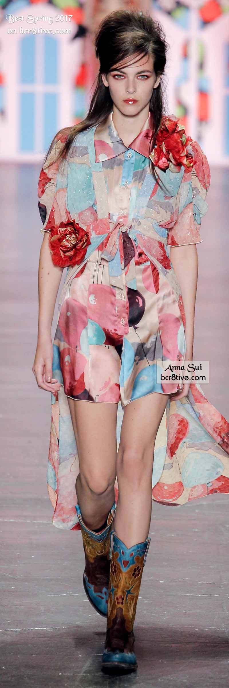 Anna Sui - The Best Looks from New York Fashion Week Spring 2017