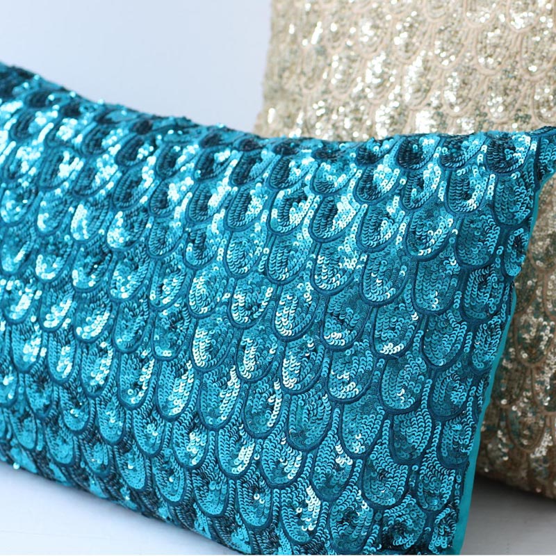 Pyar & Co Pompano Pillow - Turquoise