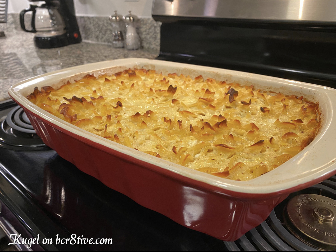 Noodle Kugel with Crushed Pineapple